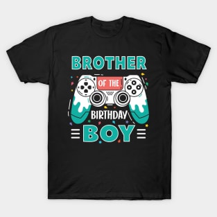 brother Of The Birthday Boy Video Game B-day Gift For Boys Kids T-Shirt